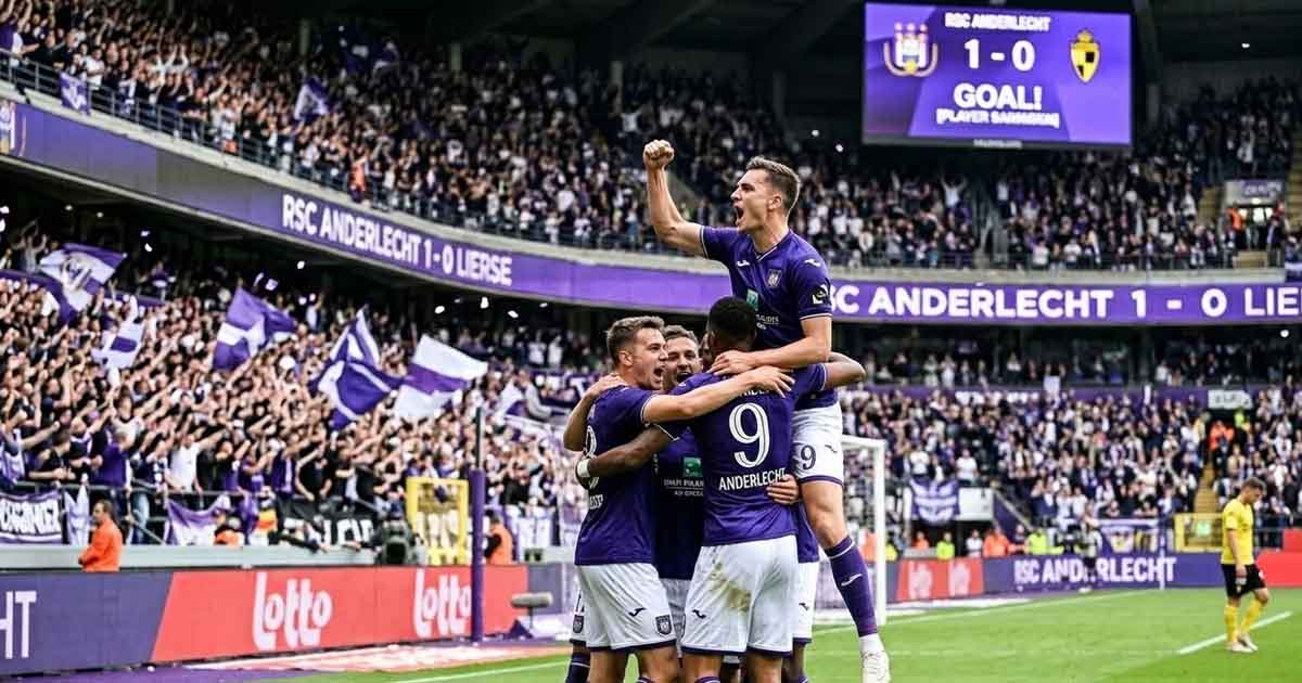 أندرلخت يُقهر خصمه بثنائية ويُواصل المطاردة في الدوري البلجيكي