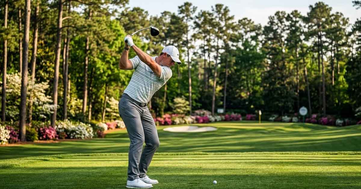 روري ماكلروي يُعلن استعداده للسيطرة على ماسترز أوغوستا ويُقدم دليلًا في التدريبات